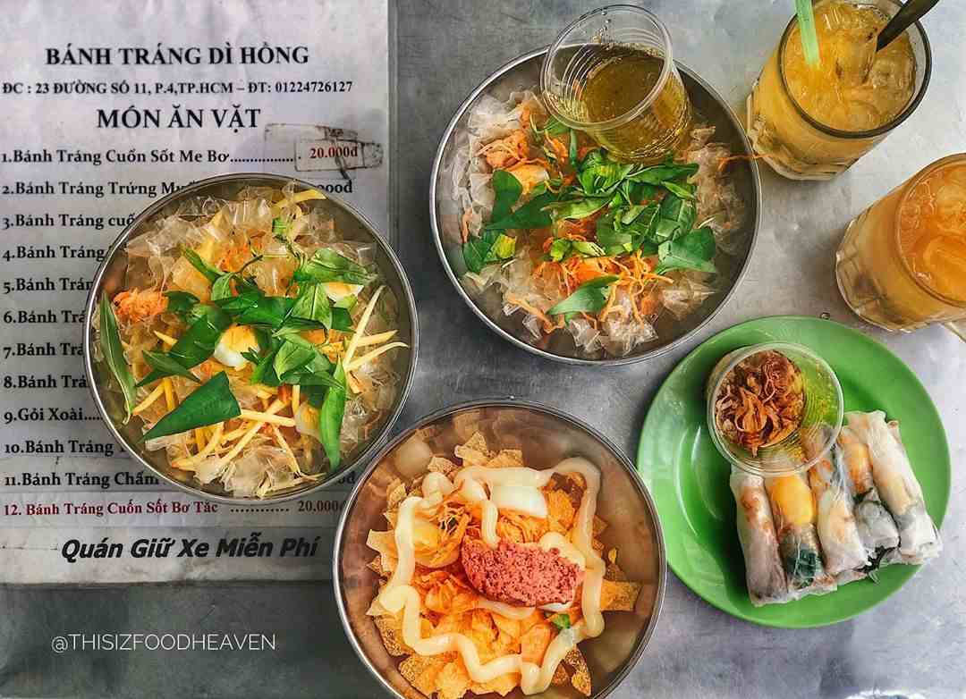10 Quán bánh tráng Sài Gòn ngon có tiếng được săn lùng nhất – Digifood