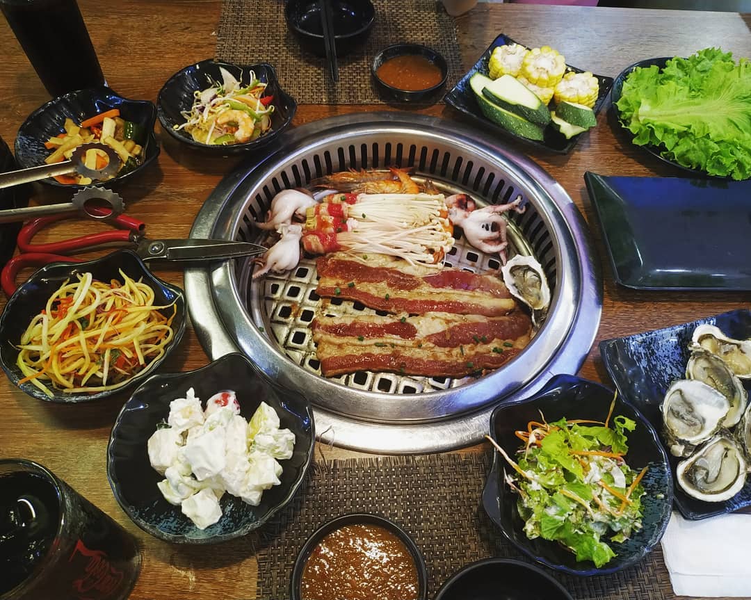 Ristorante barbecue coreano ad Hanoi