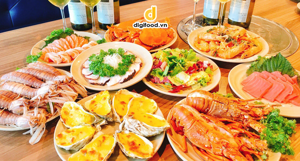 Nhà hàng nào ở Hà Nội là điểm đến hàng đầu để thưởng thức buffet hải sản cao cấp?
