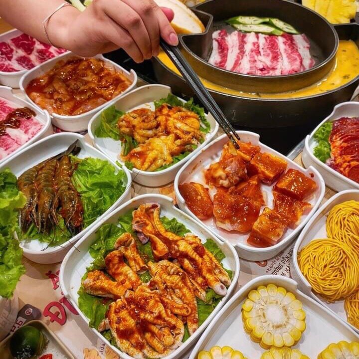 buffet lẩu bò mỹ Hà Nội 2