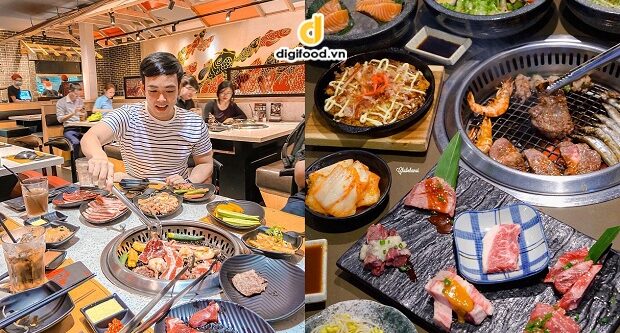 7 nhà hàng buffet nướng quận 10 nổi tiếng nhất nhì Sài thành - Digifood