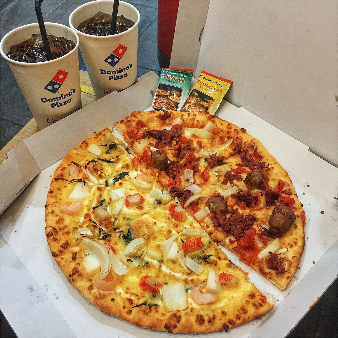 Thỏa mãn cơm thèm với Pizza Domino Nguyễn Sơn ngon đỉnh, nhiều ưu đãi