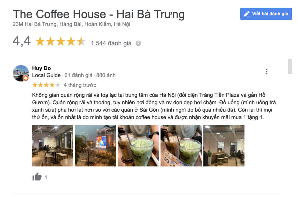 review cua thuc khach