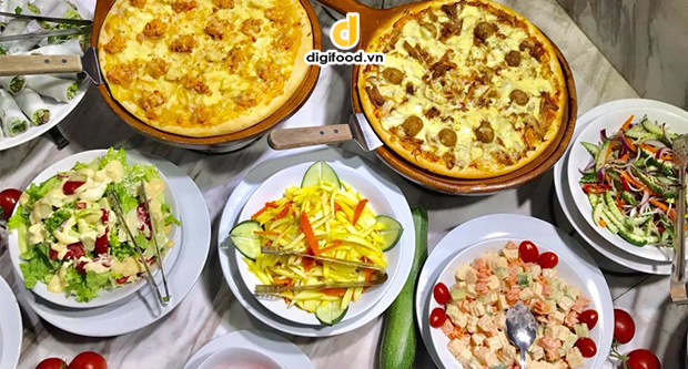 4 Địa chỉ buffet pizza Sài Gòn ăn thả ga không lo giá - Digifood