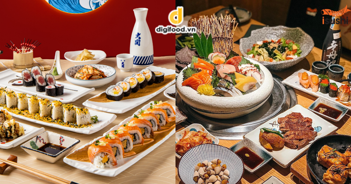 TOP 5 quán buffet sushi Hà Nội ngon và đắt khách nhất - Digifood