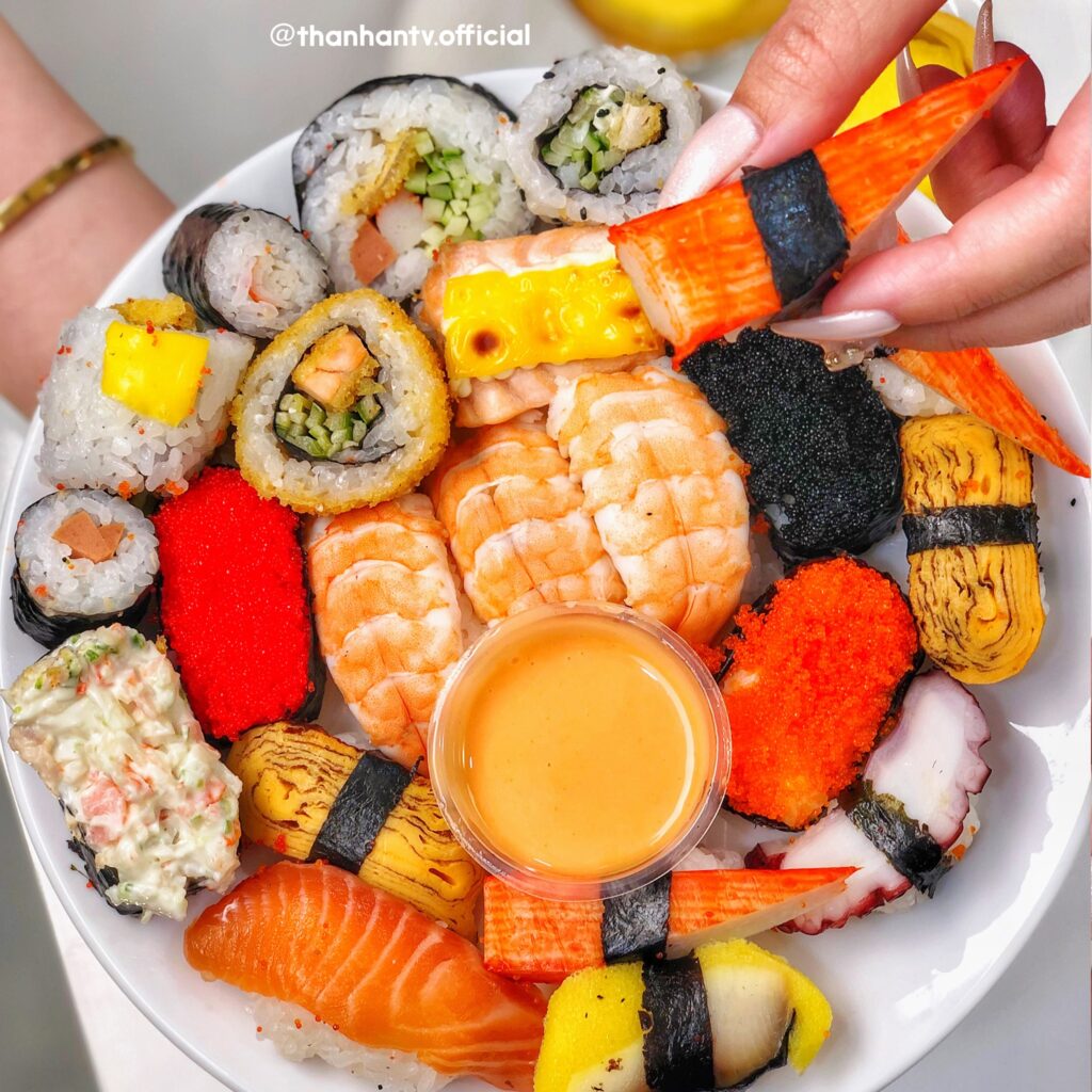 sushi map vien phuong
