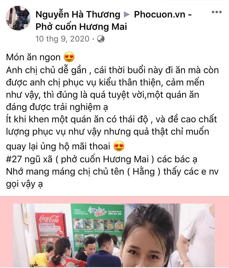 Huong Mai's review 1