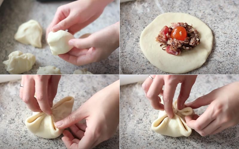Cách làm bánh bao nhân thịt