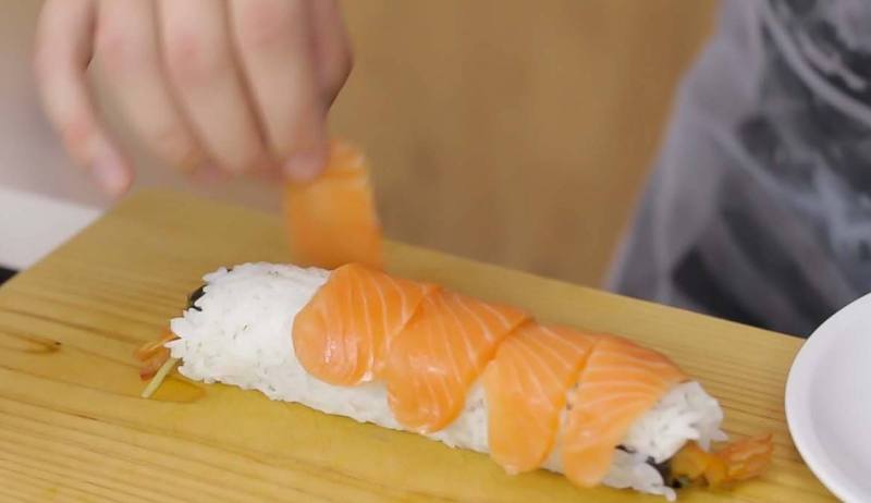 cach lam sushi 4