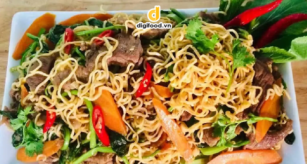 7 Cách làm mì xào bò ngon và nhanh gọn – Digifood