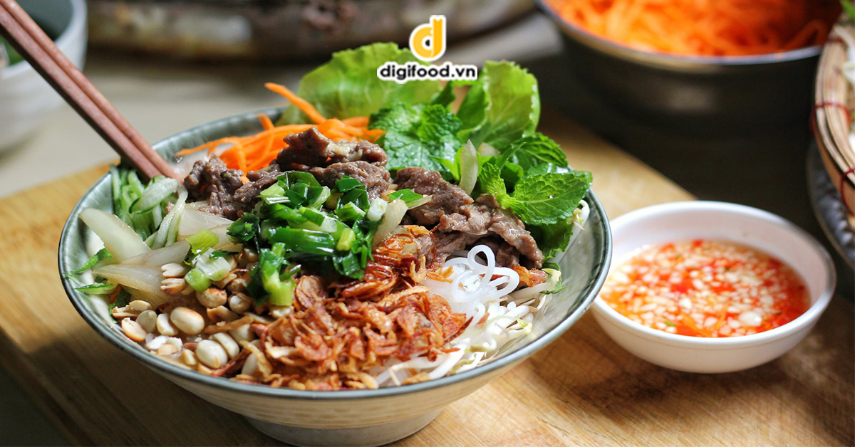 Cách làm bún bò xào Nam Bộ thơm ngon đúng điệu – Digifood