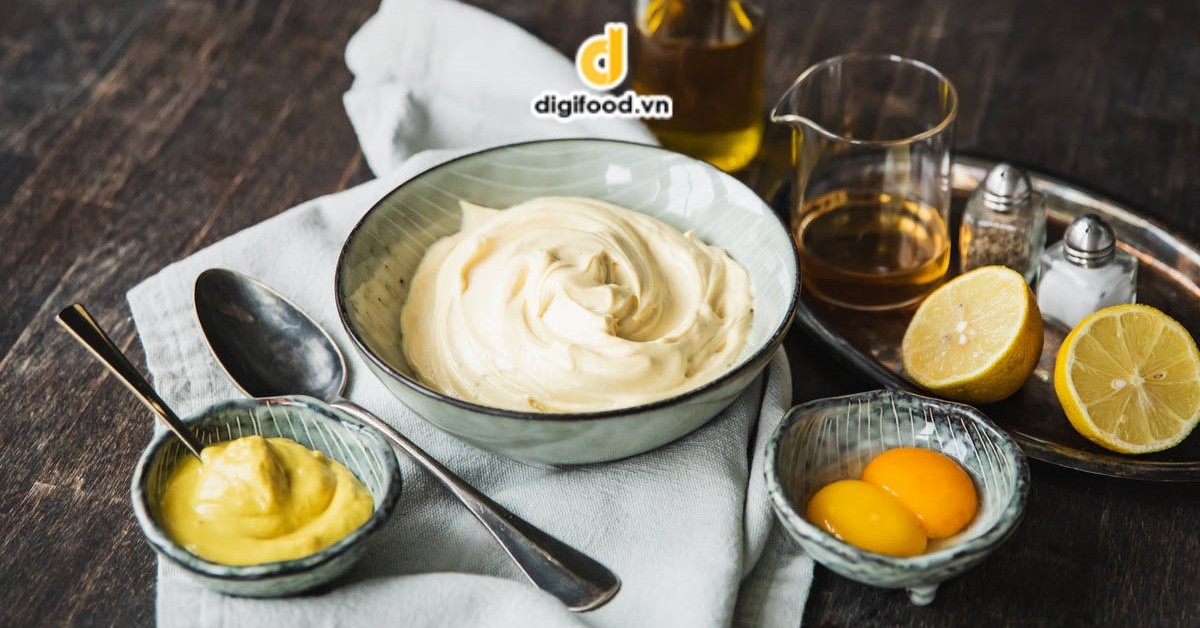 Cách làm sốt mayonnaise thơm béo, chuẩn vị tại nhà - Digifood