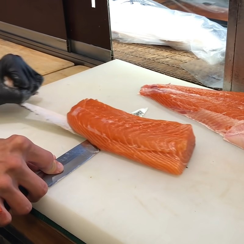 sashimi cá hồi 4