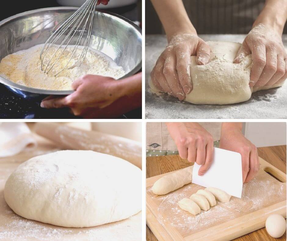 Cách làm bánh bao nhân đậu xanh 4