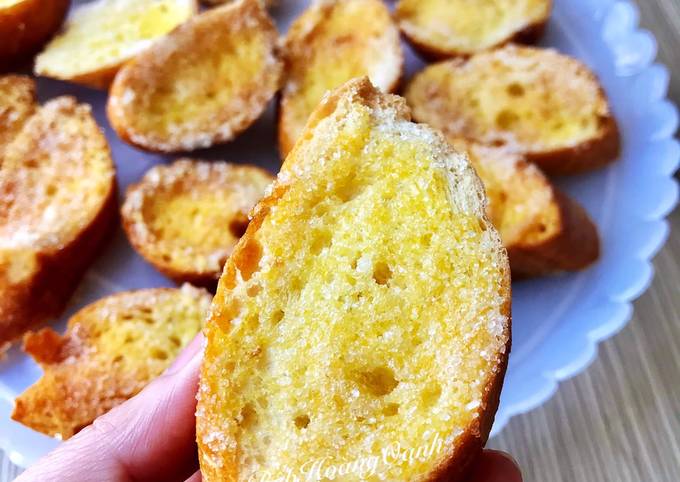 Cách làm bánh mì bơ đường bằng chảo đơn giản ngay tại nhà – Digifood
