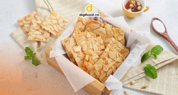 Cách làm bánh ngói hạnh nhân keto giảm cân hiệu quả – Digifood