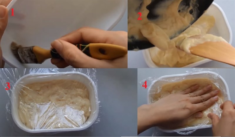 Cách làm bánh sữa tươi chiên bằng bột mì