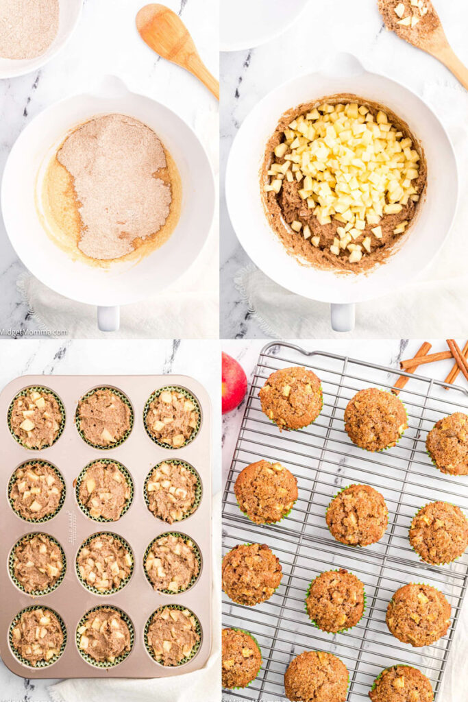 3 cách làm bánh muffin chuối chocolate táo đơn giản  digifood