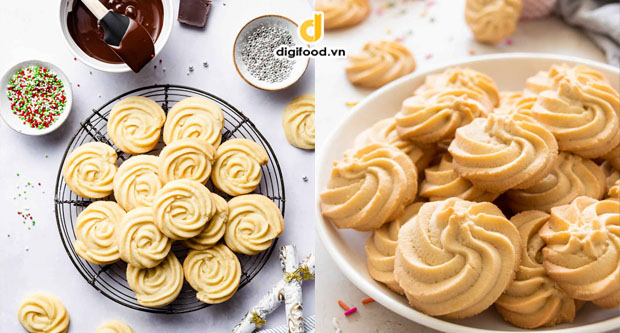 cách làm bánh quy bơ - 2 cách làm bánh quy bơ thơm ngon như Danisa - Digifood