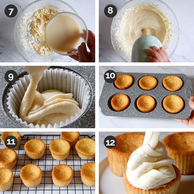 5 cách làm bánh cupcake bông mịn như ngoài hàng - Digifood