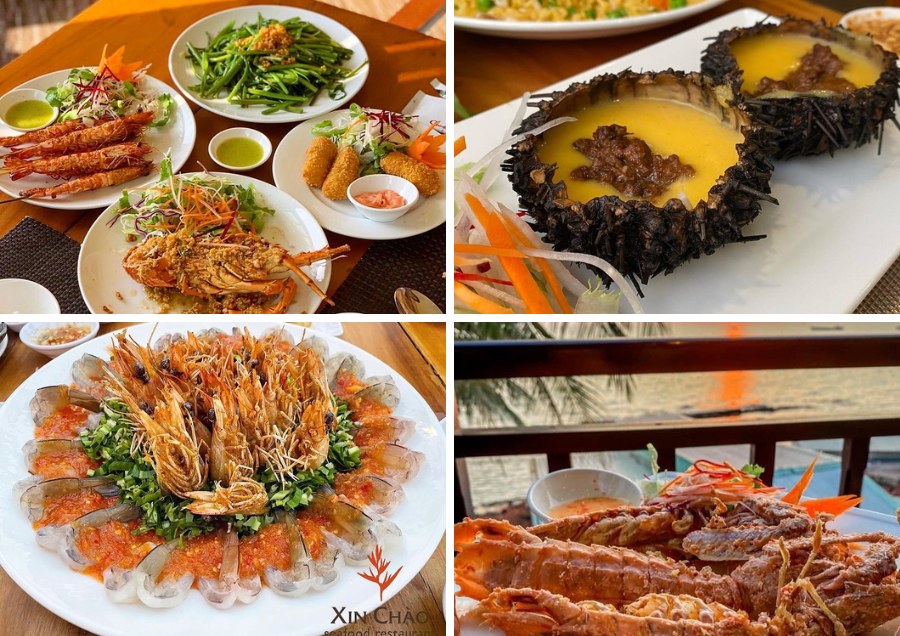 Quán hải sản ngon ở Phú Quốc - nhà hàng Xin Chào