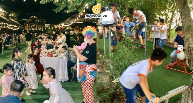 Top 7 quán ăn có khu vui chơi cho bé tại Hà Nội nổi tiếng - Digifood